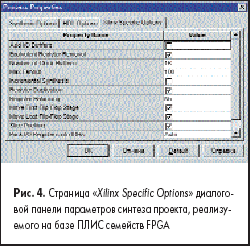  Xilinx Specific Options     ,      FPGA